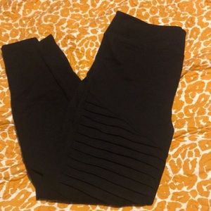 Lularoe luxe black moto legging